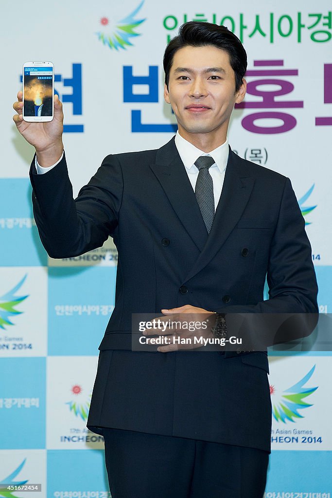 Actor Hyun Bin Appointed As Honorary Ambassador For 17th Asian Games Incheon 2014