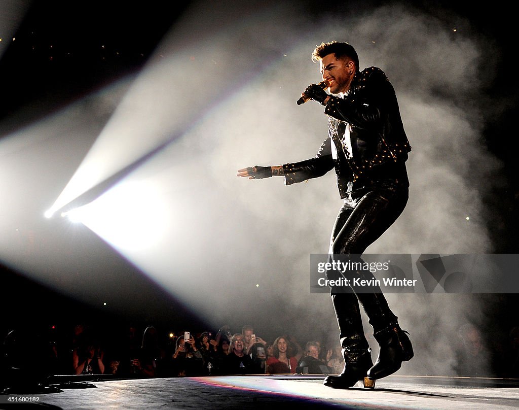 Queen + Adam Lambert At The Forum