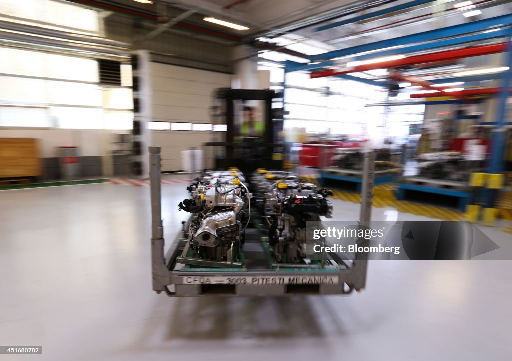 Inside A Renault Dacia Plant As Vehicles Leave The Production Line