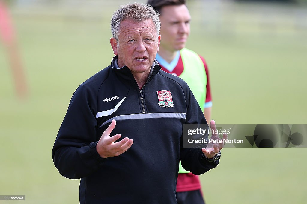 Northampton Town FC Pre-Season Training