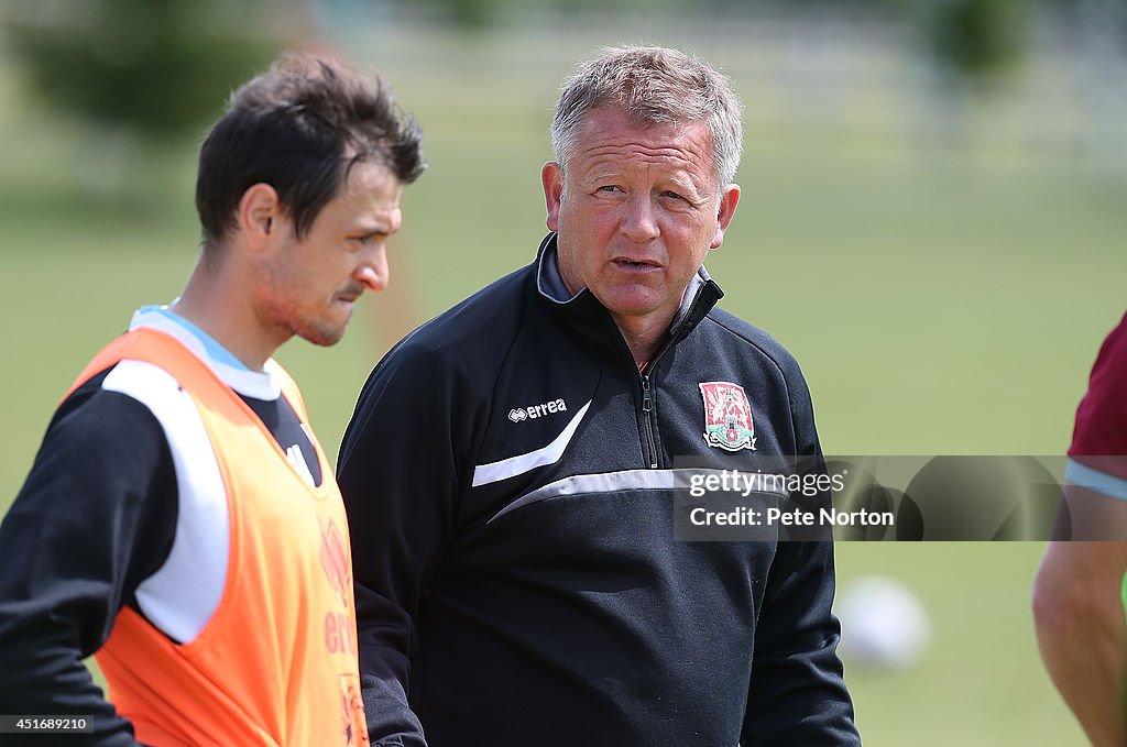 Northampton Town FC Pre-Season Training