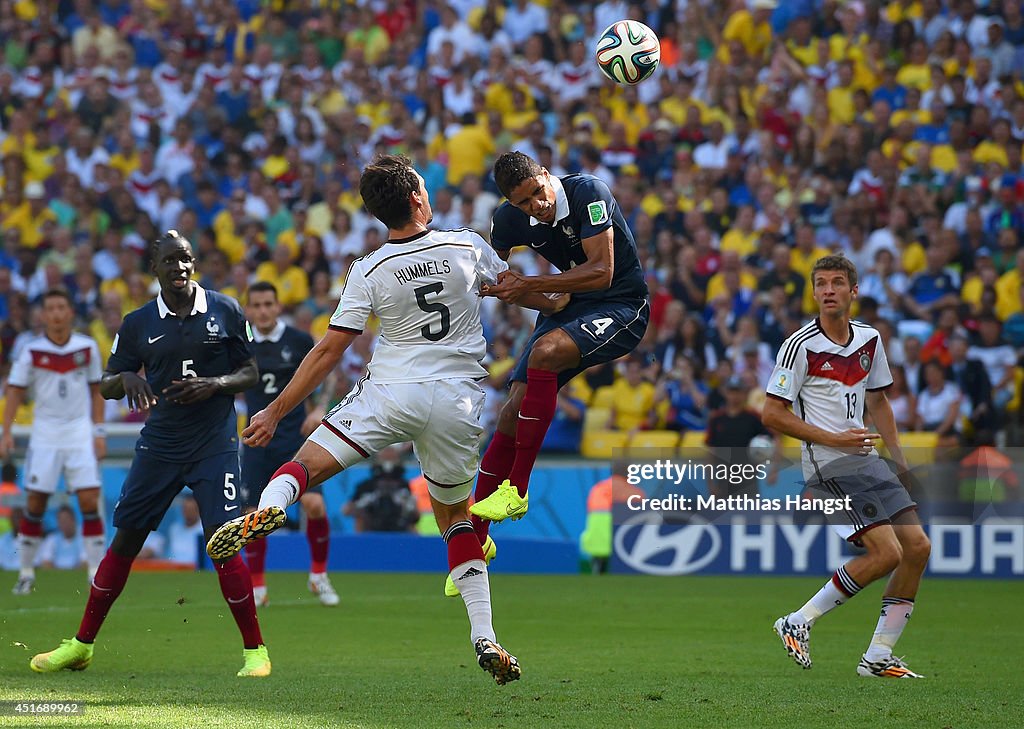 France v Germany: Quarter Final - 2014 FIFA World Cup Brazil