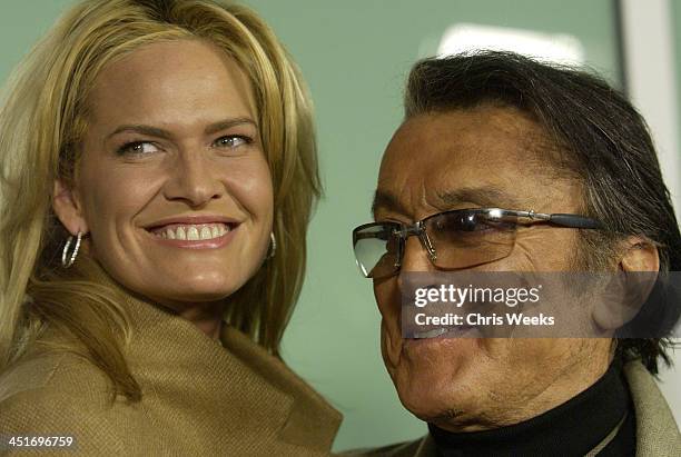 Robert Evans & Leslie-Ann Woodward during Premiere of How to Lose a Guy in 10 Days at Cinerama Dome in Hollywood, California, United States.