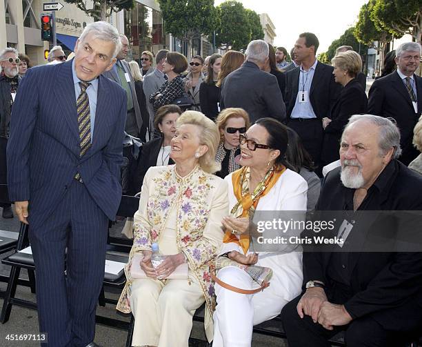 Ed Limato & Barbara Davis during Rodeo Drive Walk of Style Torso by Robert Graham Unveiling at Rodeo Drive in Beverly Hills, California, United...