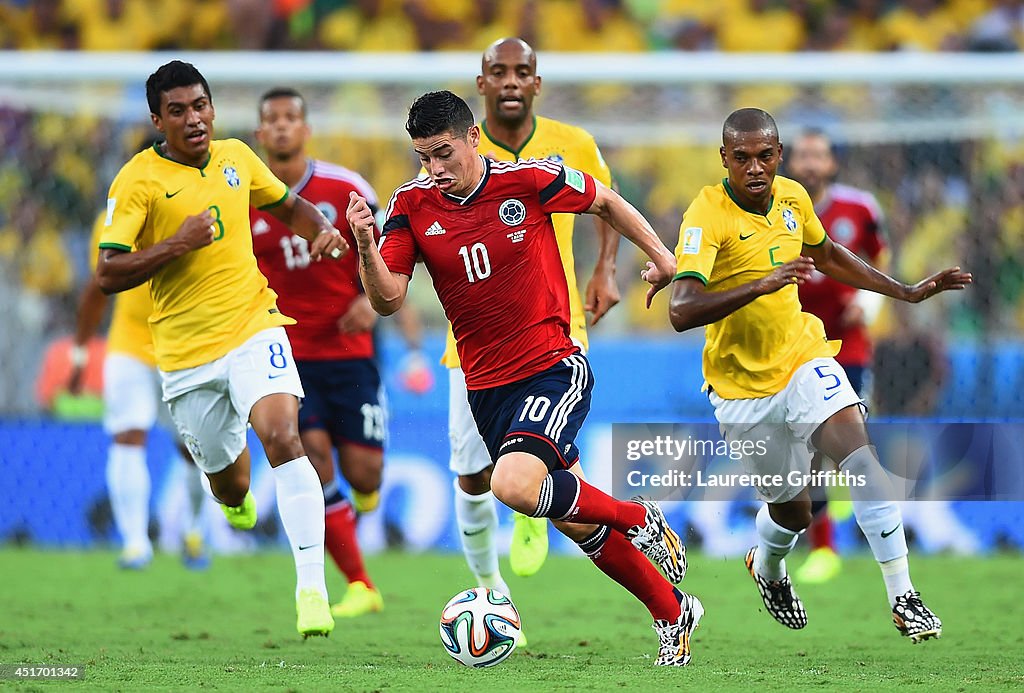 Brazil v Colombia: Quarter Final - 2014 FIFA World Cup Brazil