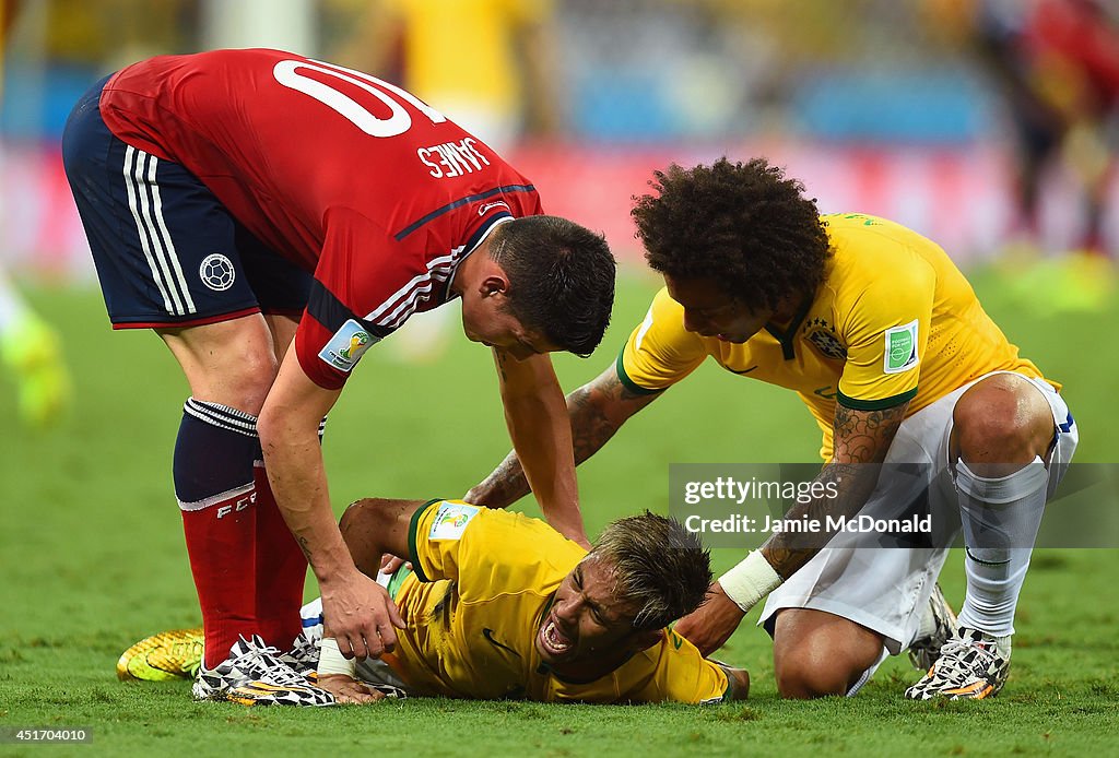 Brazil v Colombia: Quarter Final - 2014 FIFA World Cup Brazil