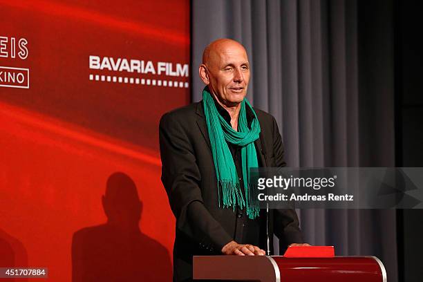 Peter Herrmann attends the 'Preisverleihung Foerderpreis' event as part of Filmfest Muenchen 2014 at HFF on July 4, 2014 in Munich, Germany.