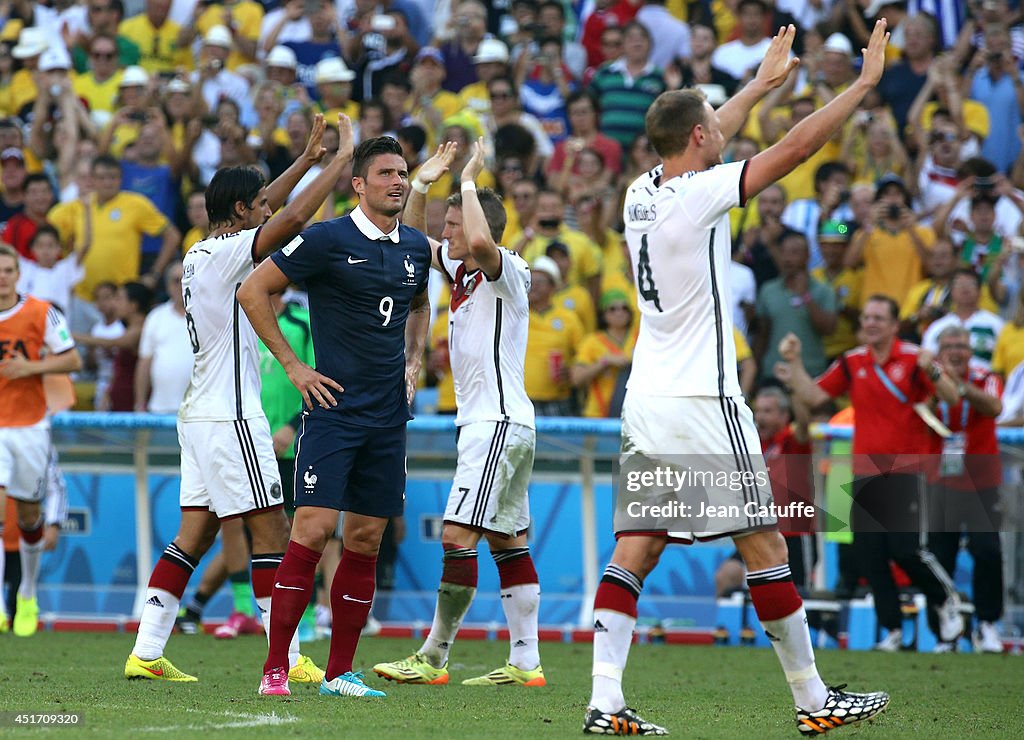 France v Germany: Quarter Final - 2014 FIFA World Cup Brazil