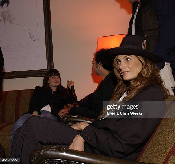 Hilary Shepard during Party Announcing the Partnership Between Fashion Designer Stella McCartney and Absolut at Chateau Marmont Hotel in West...