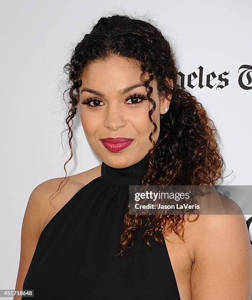 Actress Jordin Sparks attends the 2014 Los Angeles Film Festival closing night film premiere of "Jersey Boys" at Premiere House on June 19, 2014 in...