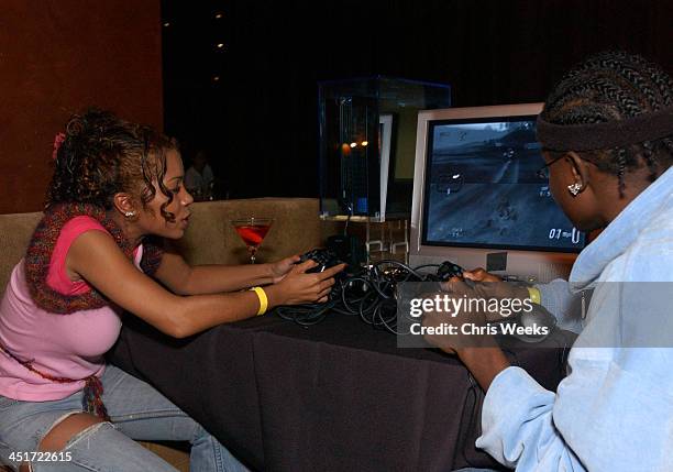 Paula J. Parker during Wayne Brady Hosts Holiday PlayStation 2 Gaming Party at The Highlands in Hollywood, California, United States.