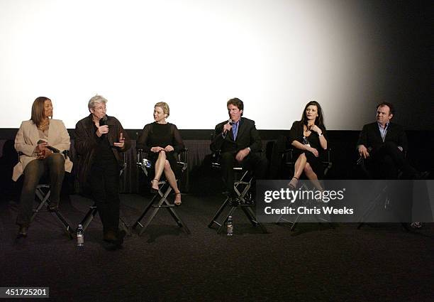 Queen Latifah, Richard Gere, Renee Zellweger, Rob Marshall, Catherine Zeta-Jones & John C. Reilly