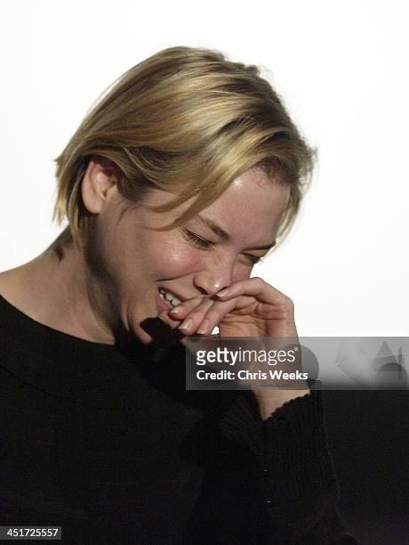 Renee Zellweger during Chicago - Screen Actors Guild Q & A at ArcLight Cinema in Hollywood, California, United States.