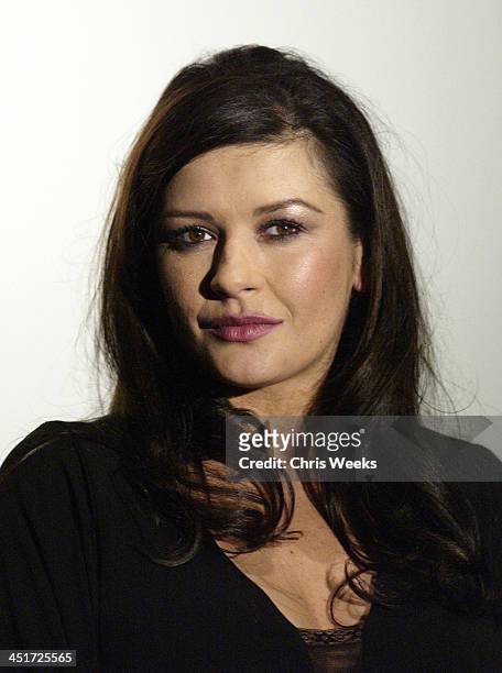 Catherine Zeta-Jones during Chicago - Screen Actors Guild Q & A at ArcLight Cinema in Hollywood, California, United States.