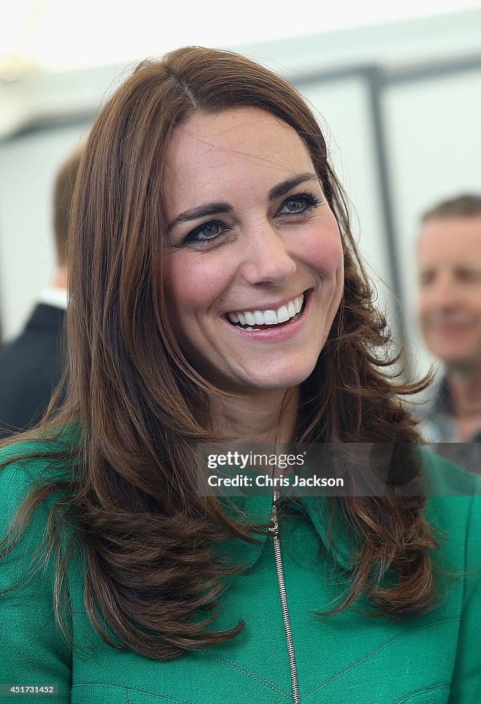 The Duke & Duchess of Cambridge And Prince Harry Attend The Tour De France Grand Depart