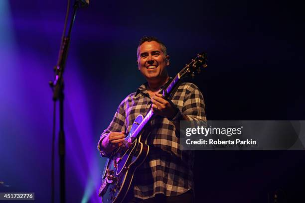 Ed Robertson of the Barenaked Ladies performs during the 2014 Festival International de Jazz de Montreal on July 4, 2014 in Montreal, Canada.