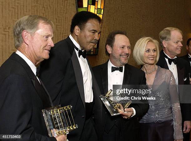 Jack Nicklaus, Muhammad Ali, Billy Crystal, Nancy Walker & Jimmy Walker