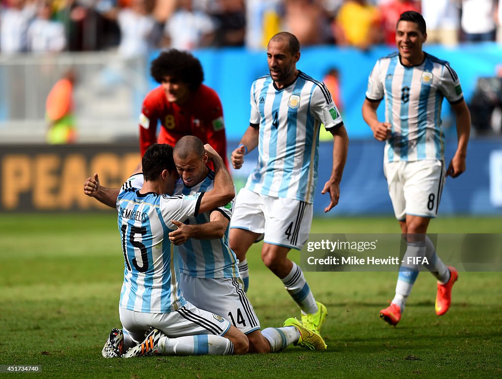 Argentina v Belgium: Quarter Final - 2014 FIFA World Cup Brazil