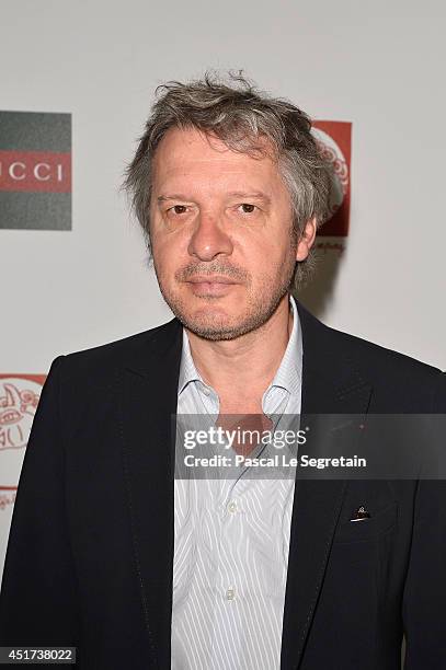 Thierry Rey attends the Paris Eiffel Jumping presented by Gucci at Champ-de-Mars on July 5, 2014 in Paris, France.