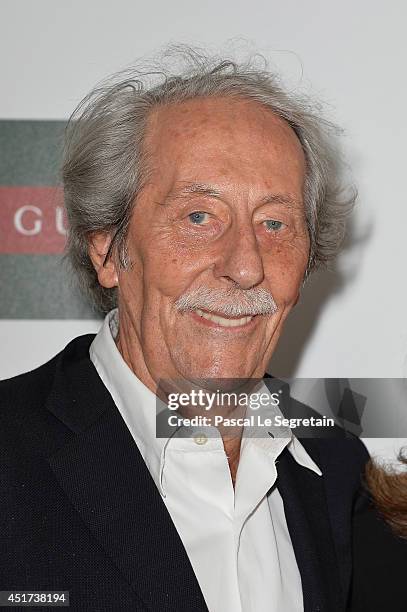 Jean Rochefort attends the Paris Eiffel Jumping presented by Gucci at Champ-de-Mars on July 5, 2014 in Paris, France.