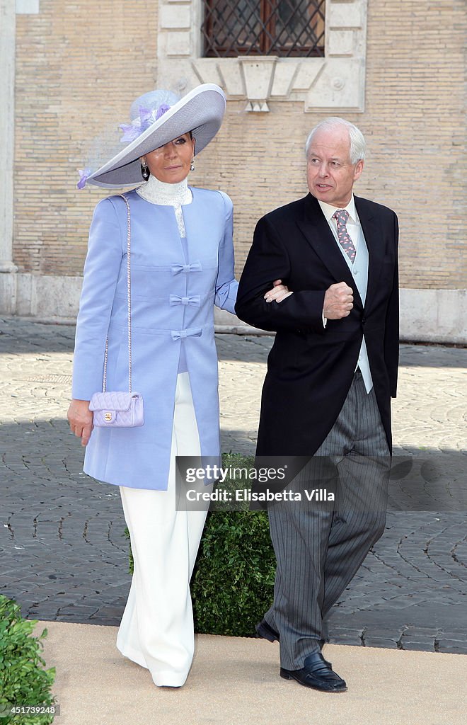 Wedding Of Prince Amedeo Of Belgium And Elisabetta Maria Rosboch Von Wolkenstein