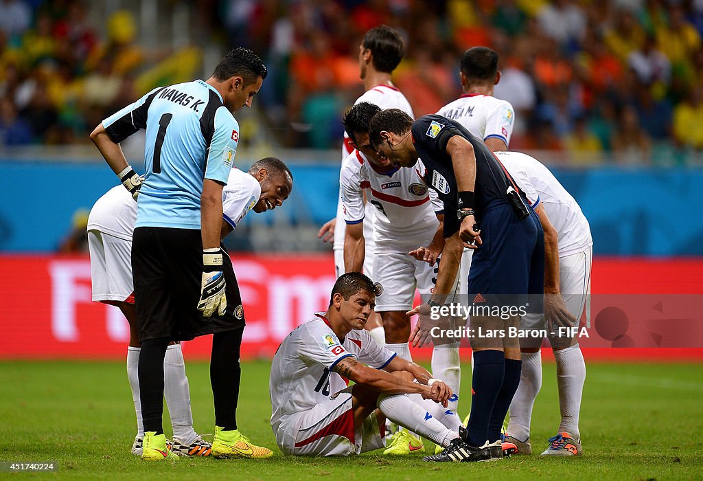 Netherlands v Costa Rica: Quarter Final - 2014 FIFA World Cup Brazil