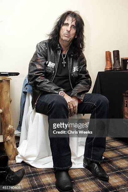 Alice Cooper during 2005 Park City - The Activision House Benefiting St. Jude Children's Research Hospital at 262 Grant Avenue in Park City, Utah,...