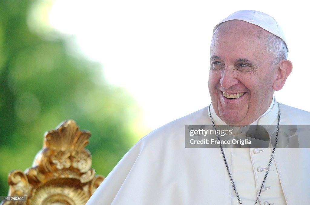 Pope Francis Visits Molise