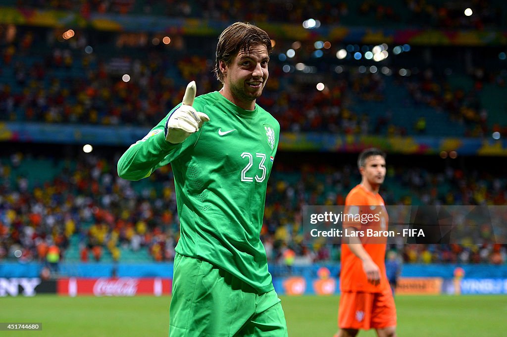 Netherlands v Costa Rica: Quarter Final - 2014 FIFA World Cup Brazil