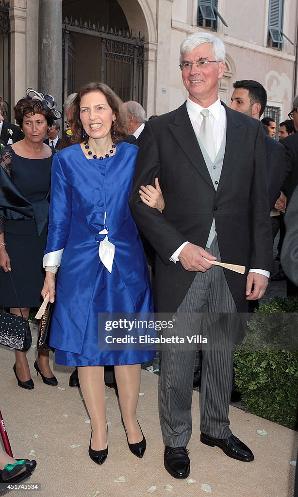 Wedding Of Prince Amedeo Of Belgium And Elisabetta Maria Rosboch Von Wolkenstein