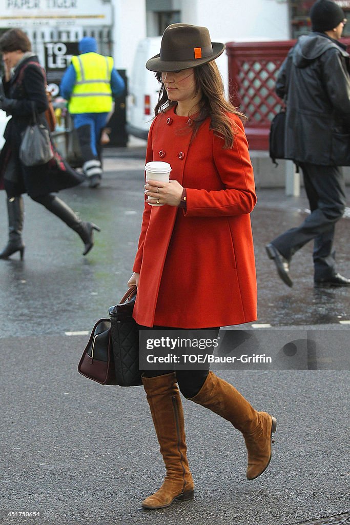 Celebrity Sightings - Bauer-Griffin - 2012