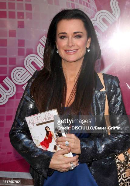 Kyle Richards is seen on January 03, 2012 in New York City.