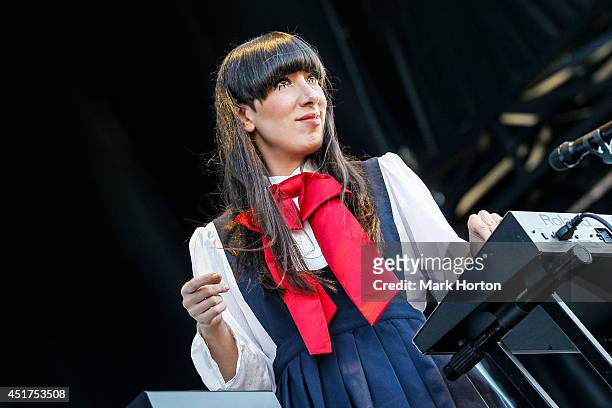 Lady Starlight performs on Day 3 of the RBC Royal Bank Bluesfest on July 5, 2014 in Ottawa, Canada.