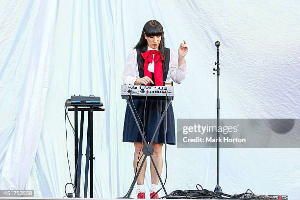 Lady Starlight performs on Day 3 of the RBC Royal Bank Bluesfest on July 5, 2014 in Ottawa, Canada.