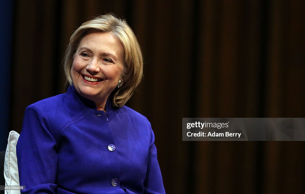 Hillary Rodham Clinton Book Presentation