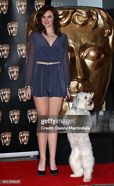 Ashleigh Butler and Pudsey attends the British Academy Children's Awards held at London Hilton on November 24, 2013 in London, England.