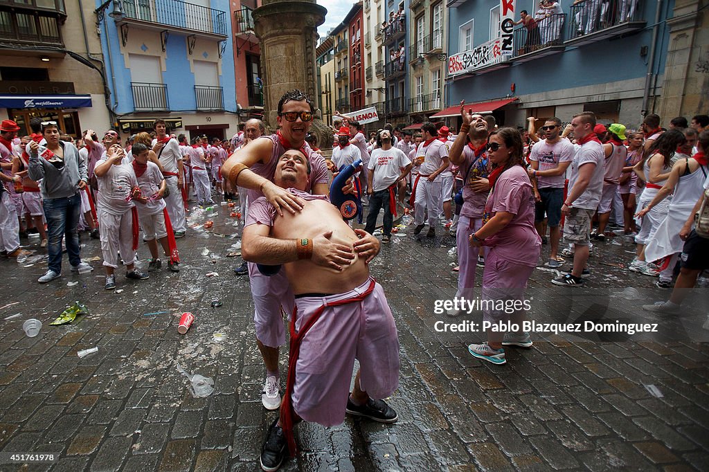 Pamplona Running Of The Bulls