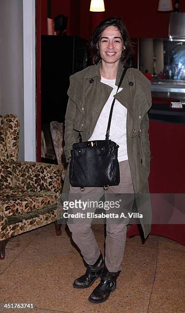 Diane Fleri attends the Ivana Chubbuck Acting Seminar at Teatro Ambra Jovinelli on November 24, 2013 in Rome, Italy.