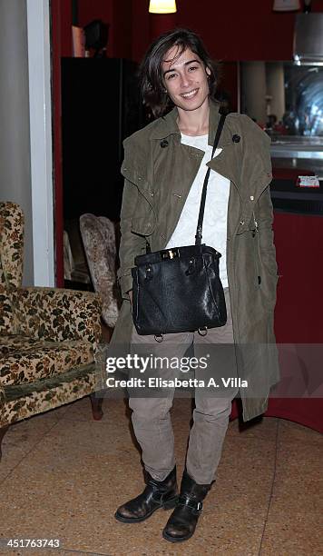 Diane Fleri attends the Ivana Chubbuck Acting Seminar at Teatro Ambra Jovinelli on November 24, 2013 in Rome, Italy.