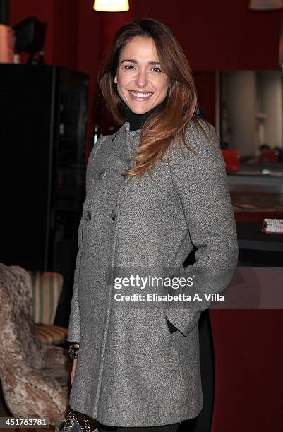 Eleonora Sergio attends the Ivana Chubbuck Acting Seminar at Teatro Ambra Jovinelli on November 24, 2013 in Rome, Italy.