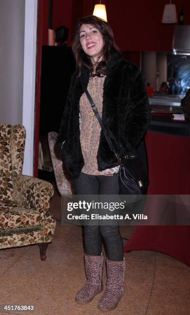 Thony attends the Ivana Chubbuck Acting Seminar at Teatro Ambra Jovinelli on November 24, 2013 in Rome, Italy.