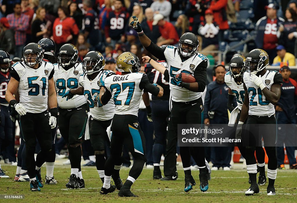 Jacksonville Jaguars v Houston Texans