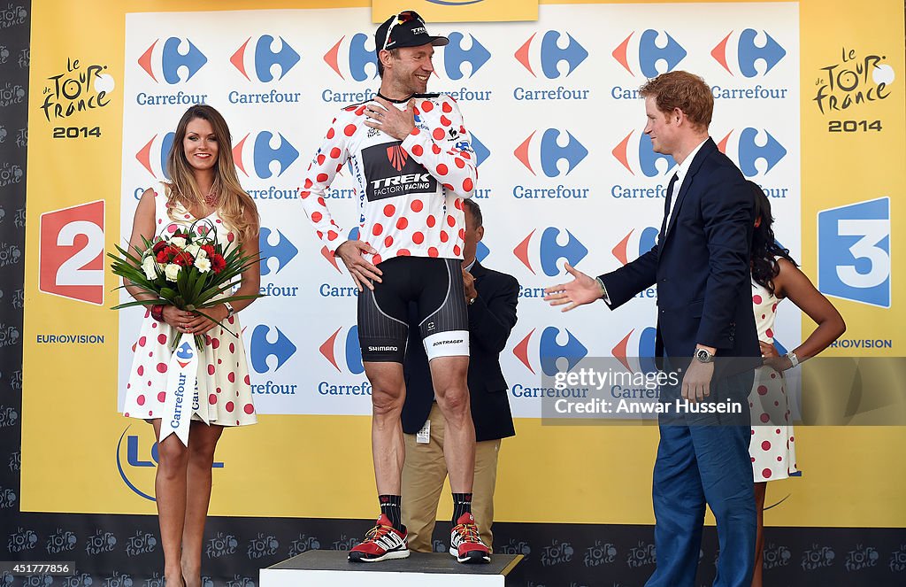 The Duke & Duchess of Cambridge And Prince Harry Attend The Tour De France Grand Depart