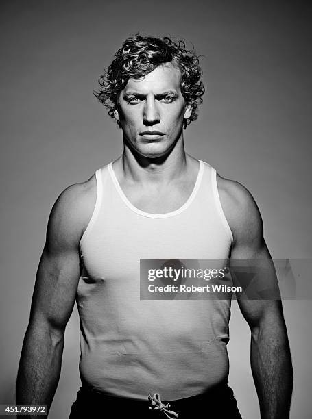 Rugby union player Billy Twelvetrees is photographed for the Sunday Times on January 17, 2014 in Gloucester, England.