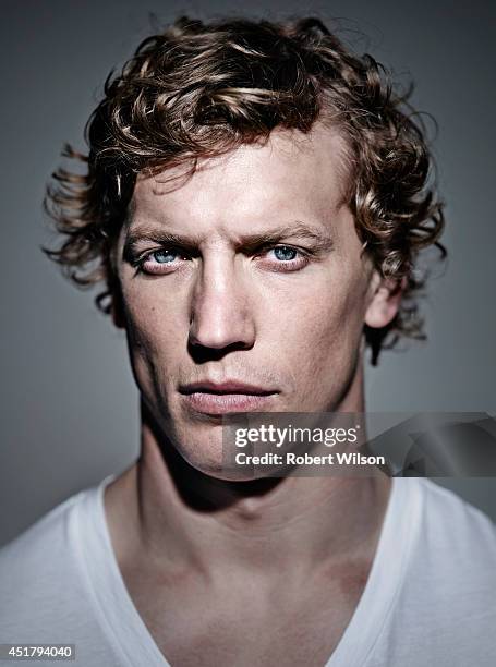 Rugby union player Billy Twelvetrees is photographed for the Sunday Times on January 17, 2014 in Gloucester, England.
