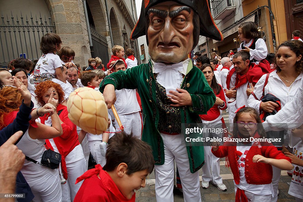 Pamplona Running Of The Bulls