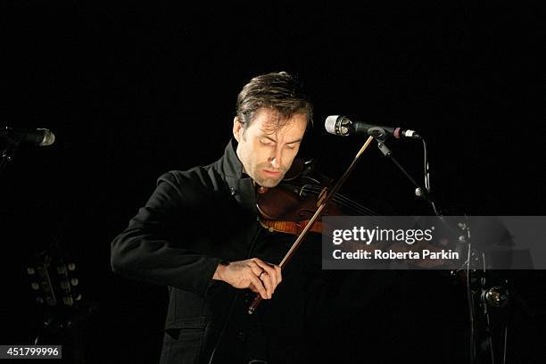 Andrew Bird performs during the 2014 Festival International de Jazz de Montreal on July 6, 2014 in Montreal, Canada.