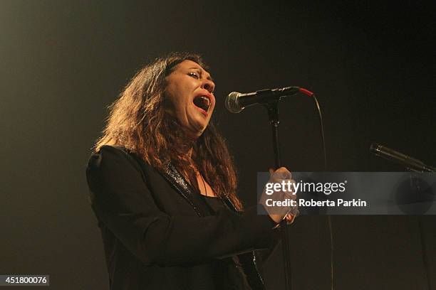 Beatrice Bonifassi performs during the 2014 Festival International de Jazz de Montreal on July 6, 2014 in Montreal, Canada.