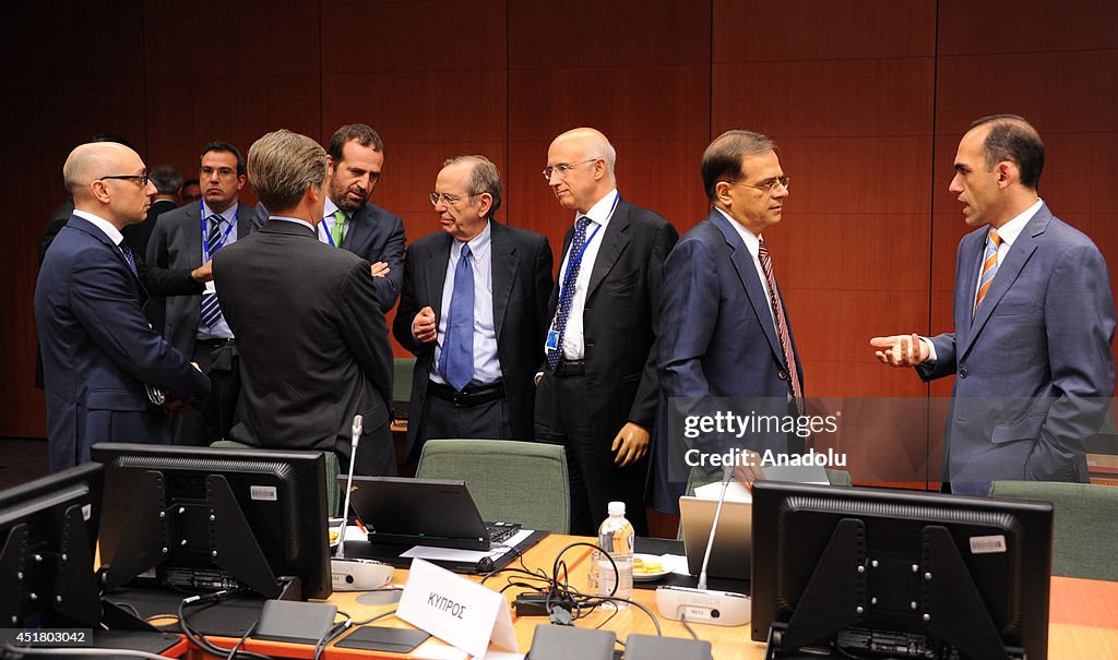Eurogroup meeting in Brussels