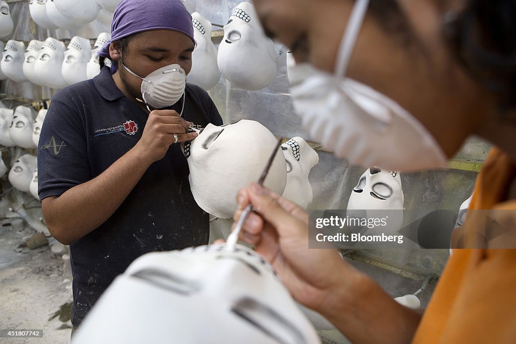 Production At Rev Mask Co. Ahead Of Manufacturing Data